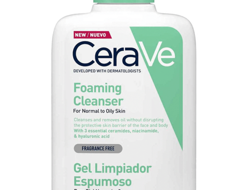 Gel limpiador espumoso