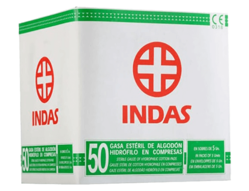 50 gasas estériles